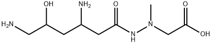 3,6-Diamino-5-hydroxyhexanoic acid 2-(carboxymethyl)-2-methyl hydrazide,69352-42-7,结构式