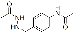 N'-(p-アセチルアミノベンジル)アセトヒドラジド 化学構造式