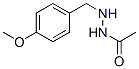 N'-(p-Methoxybenzyl)acetohydrazide Structure