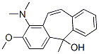 1-(ジメチルアミノ)メチル-2-メトキシ-5H-ジベンゾ[a,d]シクロヘプテン-5-オール 化学構造式