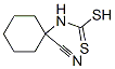 1-シアノシクロヘキサンカルバモジチオ酸 化学構造式
