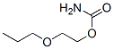 カルバミン酸2-プロポキシエチル 化学構造式