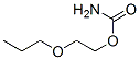 Carbamic acid 2-propoxyethyl ester Structure