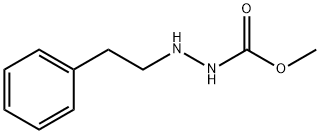 3-Phenethylcarbazic acid methyl ester Structure