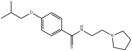 69353-28-2 p-Isobutoxy-N-[2-(1-pyrrolidinyl)ethyl]benzothioamide
