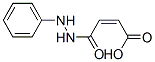 (Z)-3-(anilinocarbamoyl)prop-2-enoic acid 化学構造式
