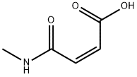 N-メチルマレイン酸モノアミド 化学構造式