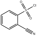 2-シアノベンゼンスルホニルクロリド 化学構造式