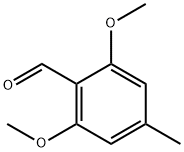 2,6-二甲氧基-4-甲基苯甲醛, 6937-96-8, 结构式