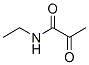 Propanamide, N-ethyl-2-oxo- (9CI) 结构式