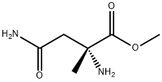 L-Isovaline, 4-amino-4-oxo-, methyl ester (9CI) Struktur
