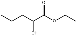 DL-ALPHA-HYDROXYVALERIC ACID ETHYL ESTER Structure