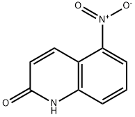 5-ニトロキノリン-2(1H)-オン 化学構造式
