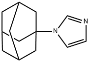 1-(1-アダマンチル)-1H-イミダゾール 化学構造式
