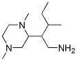 2-(1,4-dimethylpiperazin-2-yl)-3-methyl-pentan-1-amine Structure