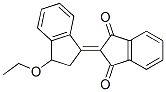2-(3-Ethoxyindan-1-ylidene)-1,3-indanedione 结构式