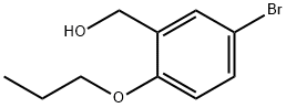 (5-bromo-2-propoxyphenyl)methanol Struktur
