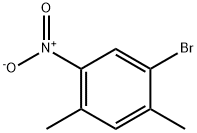 1-BROMO-2,4-DIMETHYL-5-NITROBENZENE Struktur