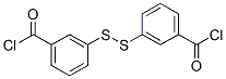 3,3'-Dithiobis(benzoic acid chloride) 结构式