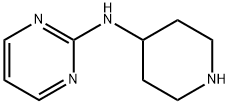 N-(哌啶-4-基)嘧啶-2-胺 结构式