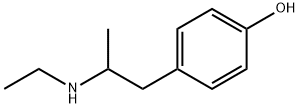 4-hydroxyethylamphetamine Struktur