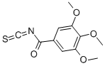 3,4,5-トリメトキシベンゾイルイソチオシアナート 化学構造式