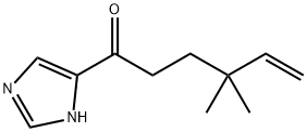 1-(1H-Imidazol-4-yl)-4,4-dimethyl-5-hexen-1-one Structure