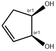 cis-1-Cyclopentene-3,4-diol Structure