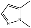 1,5-ジメチル-1H-ピラゾール 化学構造式