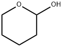 3,4,5,6-テトラヒドロ-2H-ピラン-2-オール 化学構造式