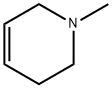 1,2,3,6-テトラヒドロ-1-メチルピリジン 化学構造式