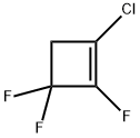 1-CHLORO-2,3,3-TRIFLUOROCYCLOBUTENE Struktur