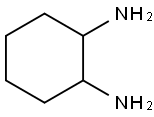 1,2-シクロヘキサンジアミン (cis-, trans-混合物) 化学構造式