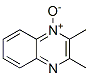 Quinoxaline,  2,3-dimethyl-,  1-oxide  (7CI,8CI,9CI) Structure
