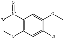 4-クロロ-2,5-ジメトキシニトロベンゼン 化学構造式