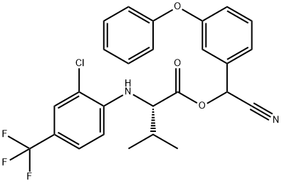 TAU-FLUVALINATE Structure