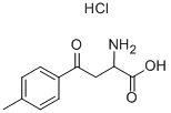 DL-2-AMINO-4-(4-METHYLPHENYL)-4-OXOBUTANOIC ACID HCL Struktur