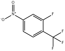 2-Fluoro-4-nitrobenzotrifluoride Struktur