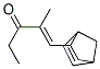 5-(2-メチル-3-オキソ-1-ペンテニル)ビシクロ[2.2.1]ヘプタ-2-エン 化学構造式