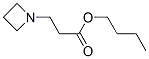 1-アゼチジンプロパン酸ブチル 化学構造式