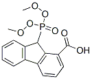 9-(Dimethoxyphosphoryl)-9H-fluorene-1-carboxylic acid Structure