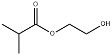 2-hydroxyethyl isobutyrate Structure