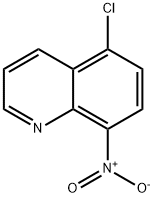 5-CHLORO-8-NITROQUINOLINE Structure