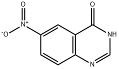 6-硝基喹唑啉-4(3H)酮, 6943-17-5, 结构式