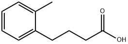 4-(2-Methylphenyl)butanoic acid Struktur