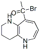 1-bromoacetyl-2,3,4,5-tetrahydro-1H-pyrido(3,2-b)azepine|