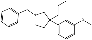 1-Benzyl-3-(m-methoxyphenyl)-3-propylpyrrolidine|