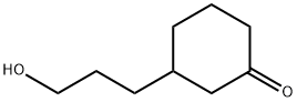 3-(3-HYDROXYPROPYL)CYCLOHEXANONE 结构式