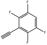 3-ETHYNYL-1,2,4,5-TETRAFLUORO-BENZENE 化学構造式