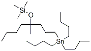 (1-BUTYL-1-METHYL-4-TRIBUTYLSTANNANYL-BUT-3-ENYLOXY)-TRIMETHYL-SILANE 结构式